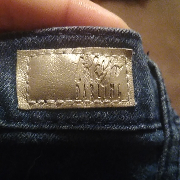 Tokyo Darling by Aeropostale high waisted dark wash shorts - Picture 5 of 5